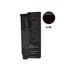 OiVita39 Krem koloryzujący do włosów z amoniakiem 4.32, 100 ml