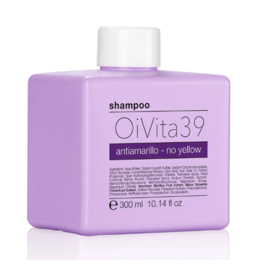 Szampon neutralizujący żółty pigment OiVita39 NoYellow 300 ml