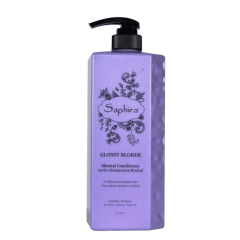 Odżywka Saphira Glossy Blonde neutralizująca żółć 1000 ml