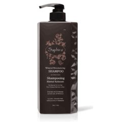 Шампунь для зволоження волосся мінеральний Saphira Mineral Moisturizing Shampoo 1000 мл