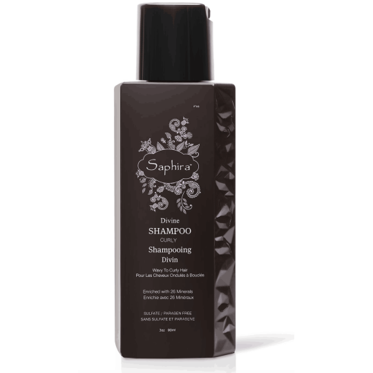 Szampon mineralny Saphira Curly do włosów kręconych 90 ml
