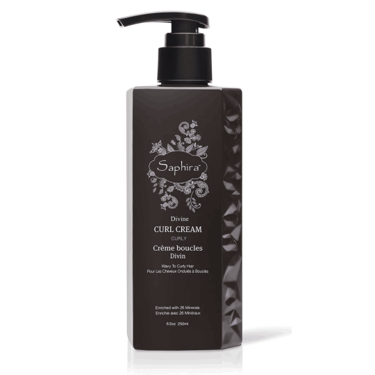 Крем для кучерявого волосся мінеральний Saphira Divine Curly Cream 250 мл
