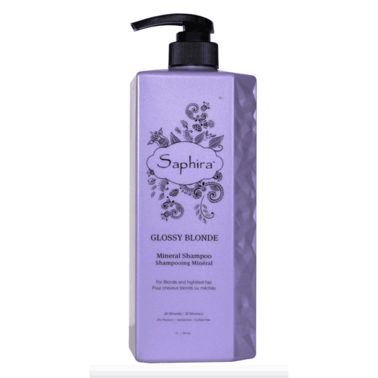 Glossy Blonde Saphira Yellow Szampon neutralizujący 1000 ml