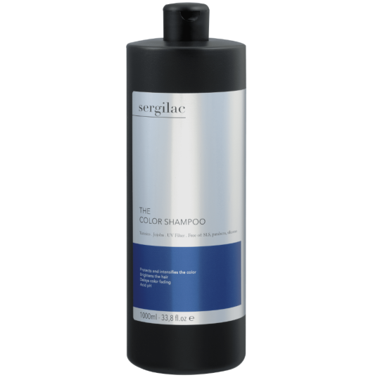 Sergilac Szampon do włosów farbowanych 1000 ml